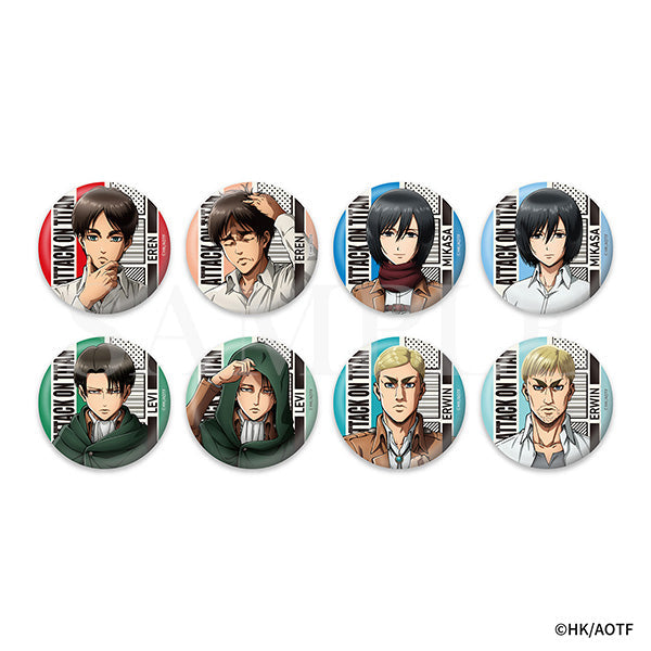 全種BOX】進撃の巨人 Animation ランダム缶バッジ vol.2 – IG Port