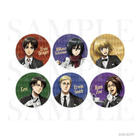 進撃の巨人 -Noble Duties- 缶バッジ リヴァイ