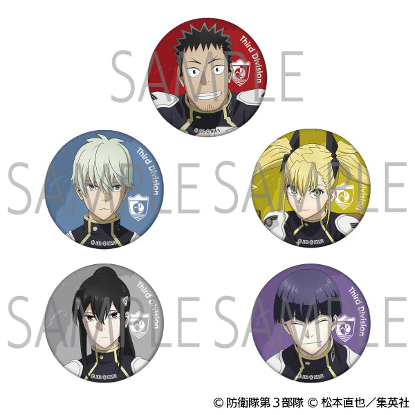怪獣８号 トレーディング缶バッジ 椅子ver. 【全5種／BOX】