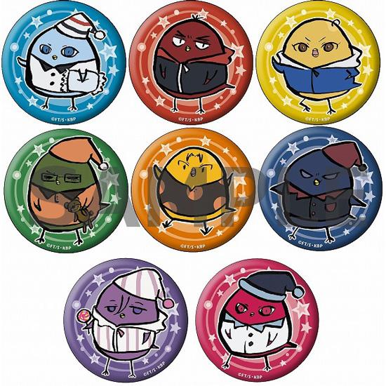 黒子のバスケ ひよこのバスケ トレーディング缶バッジ パジャマ柄