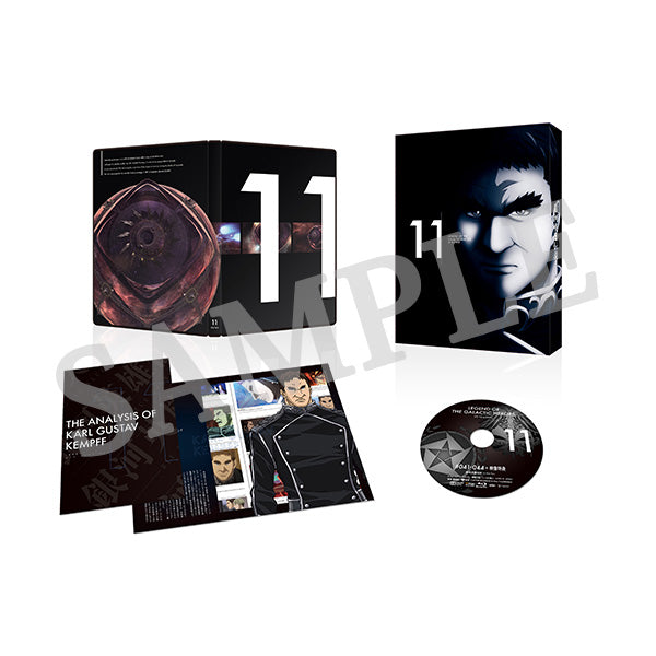 【完全数量限定生産】 銀河英雄伝説 Die Neue These Blu-ray 第11巻（スタッフサイン入り）
