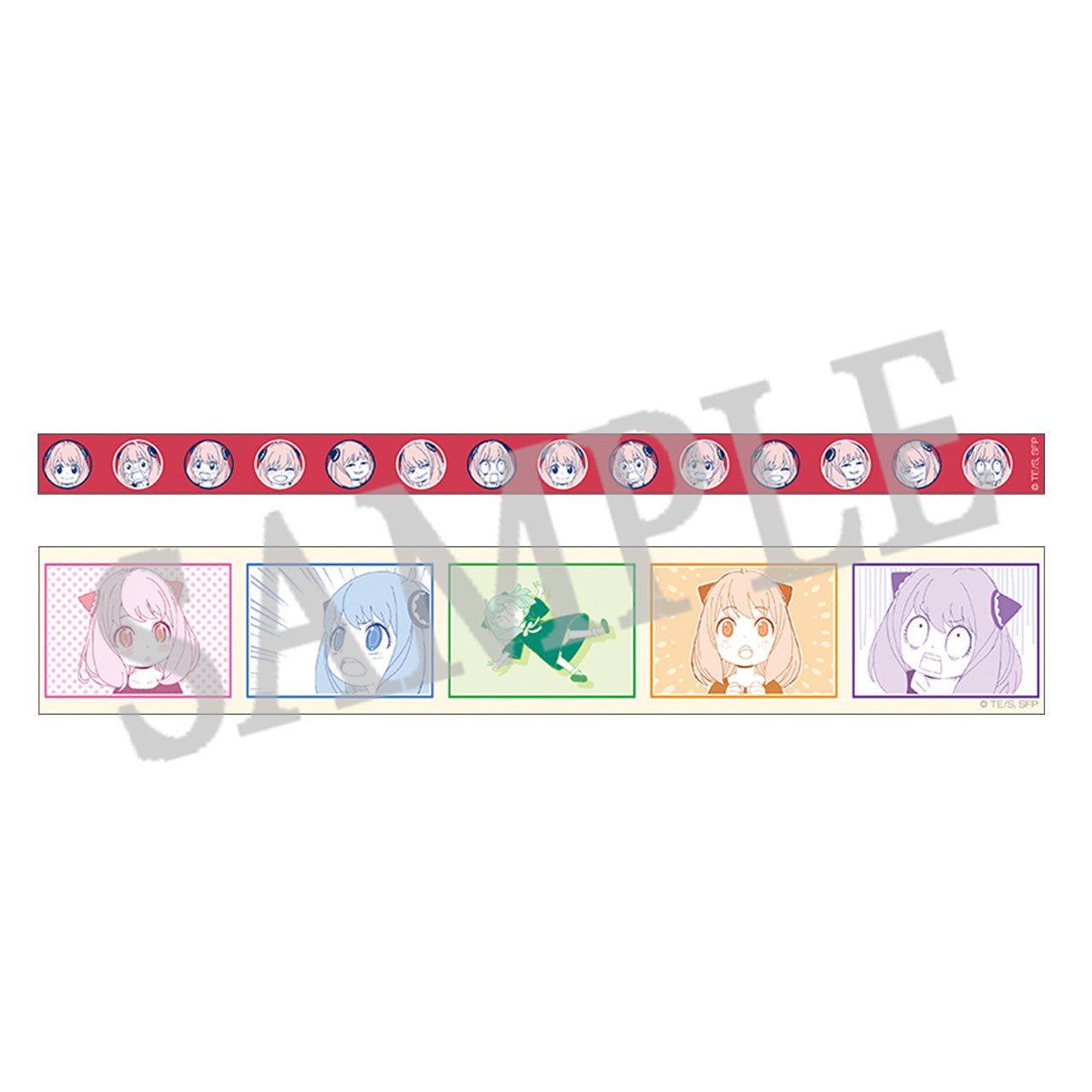 SPY×FAMILY マスキングテープ Aアーニャだらけ – IG Port ONLINE STORE
