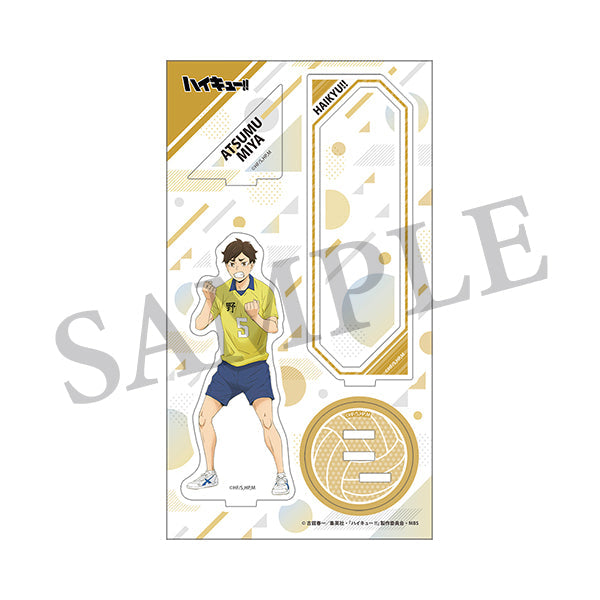 【再販】ハイキュー!!　アクリルスタンド　チューガク!!　宮侑