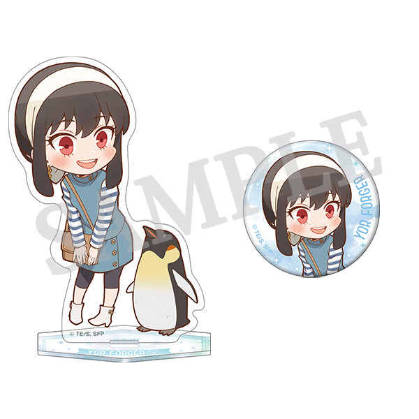 SPY×FAMILY　アクリルスタンド&缶バッジセット　おでけけヨル