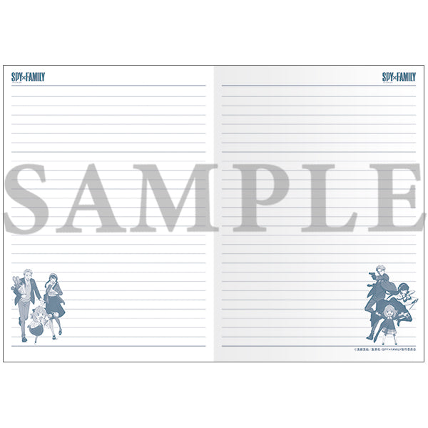 SPY×FAMILY　B5ノート ティザービジュアル