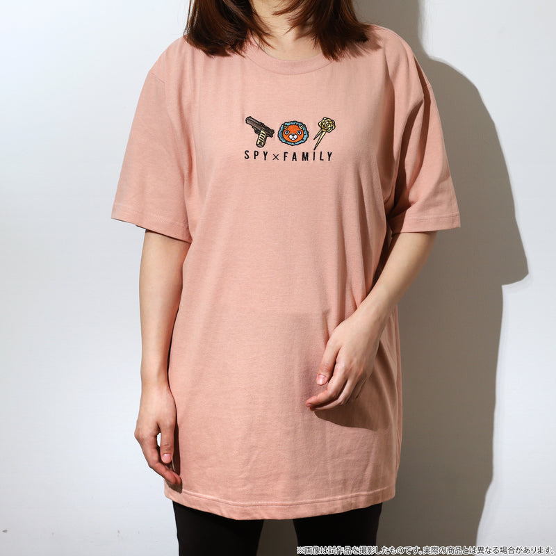 SPY×FAMILY　Tシャツ モチーフ　PINK