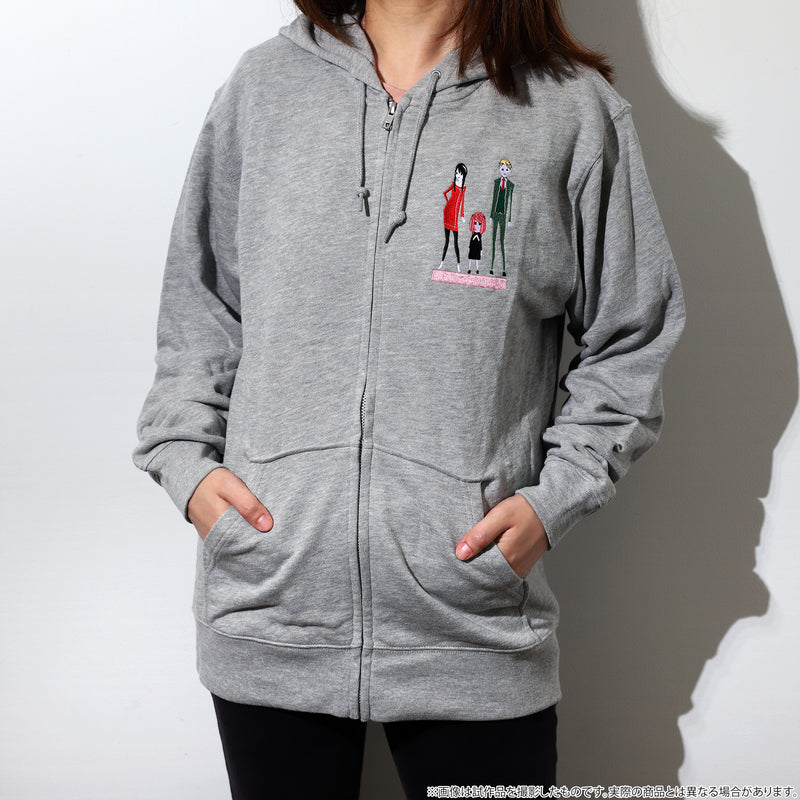 SPY×FAMILY　パーカー フォージャー家　GRAY