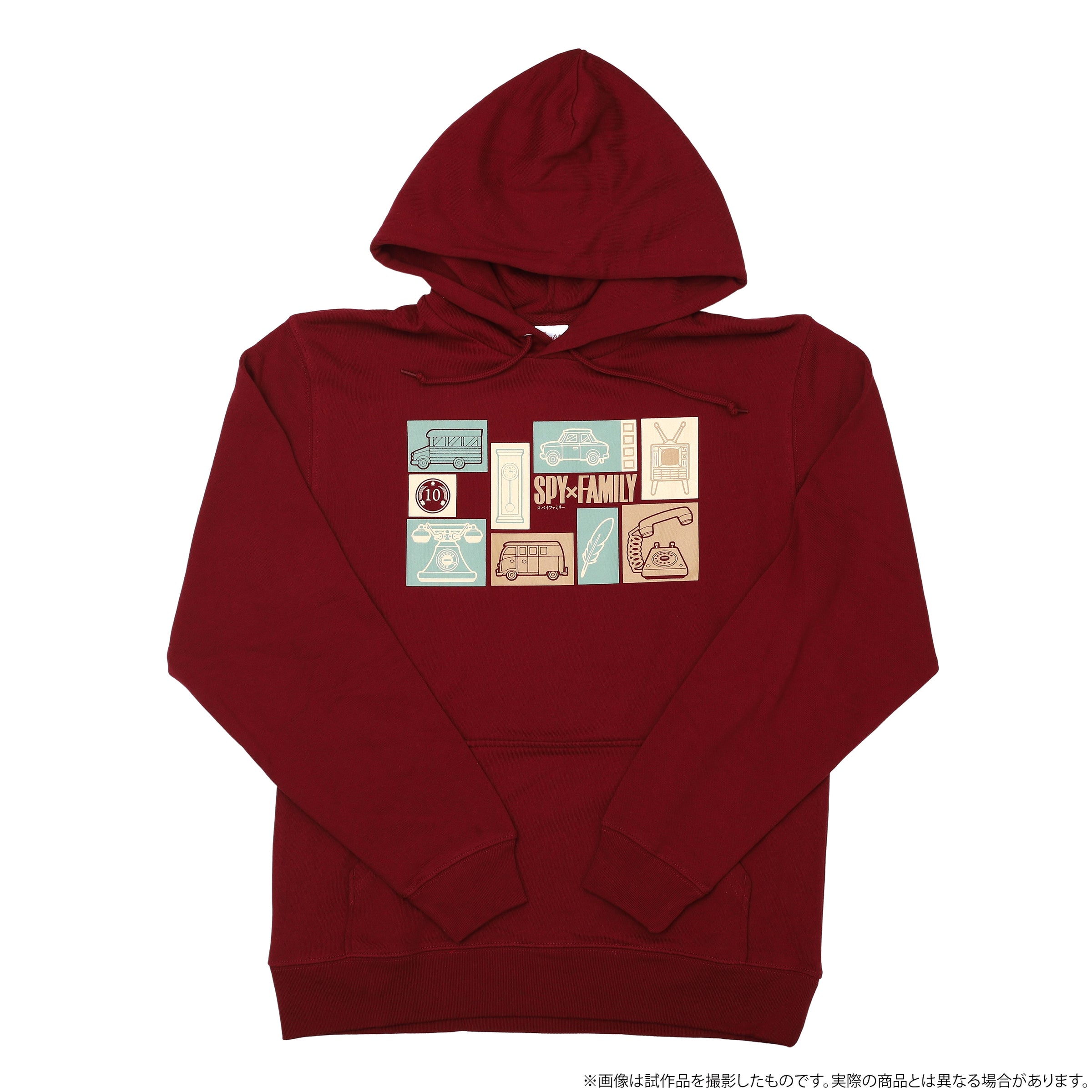 SPY×FAMILY パーカー モチーフ BURGUNDY – IG Port ONLINE STORE