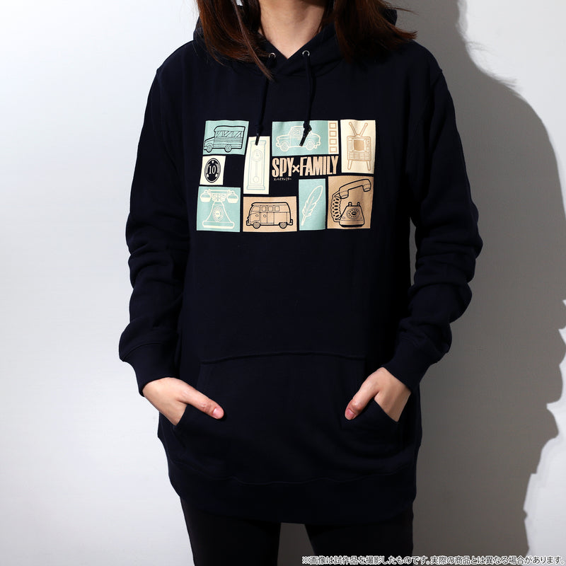 SPY×FAMILY　パーカー モチーフ　DEEP NAVY