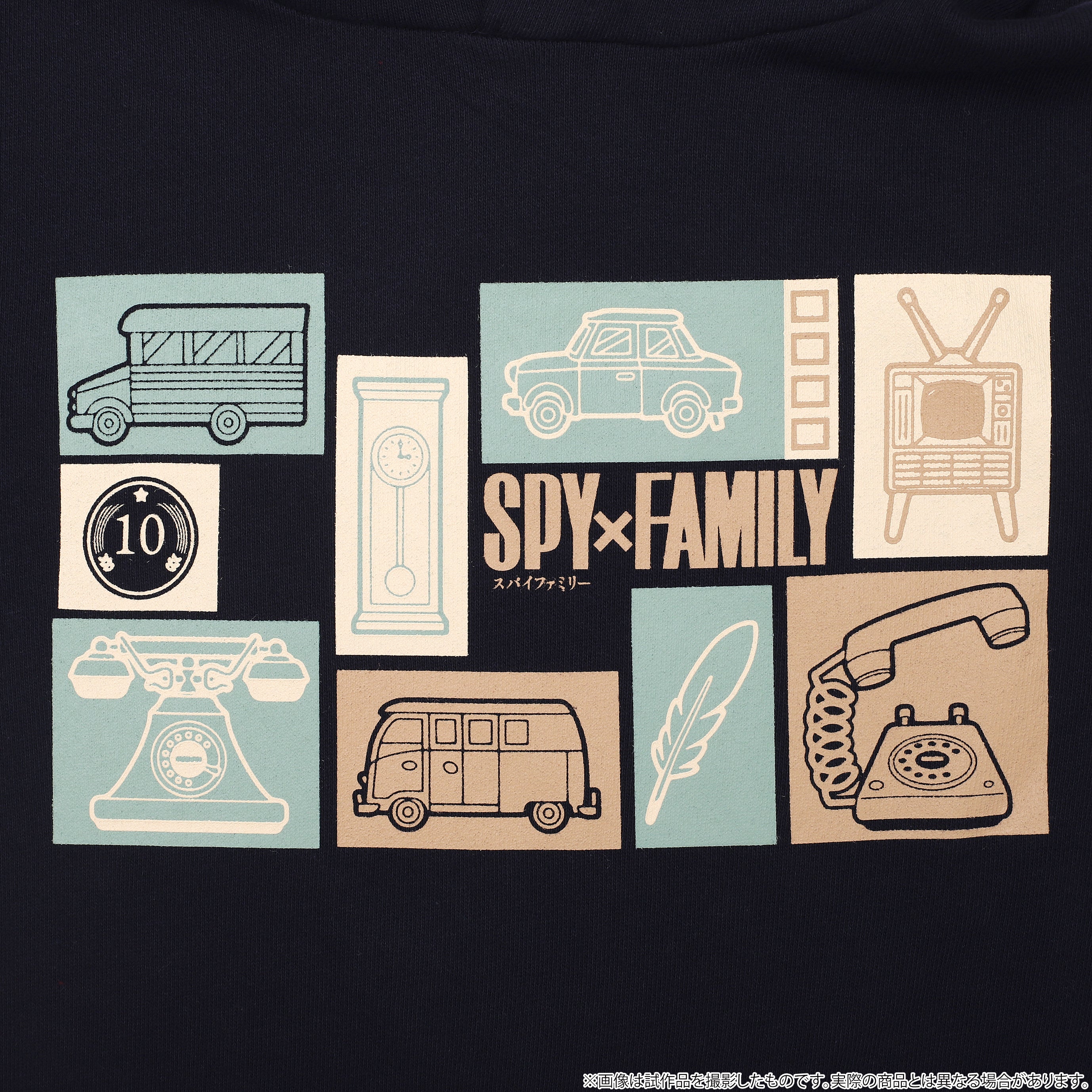 SPY×FAMILY パーカー モチーフ DEEP NAVY – IG Port ONLINE STORE