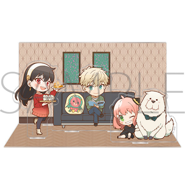 SPY×FAMILY　アクリルジオラマ くつろぎフォージャー家